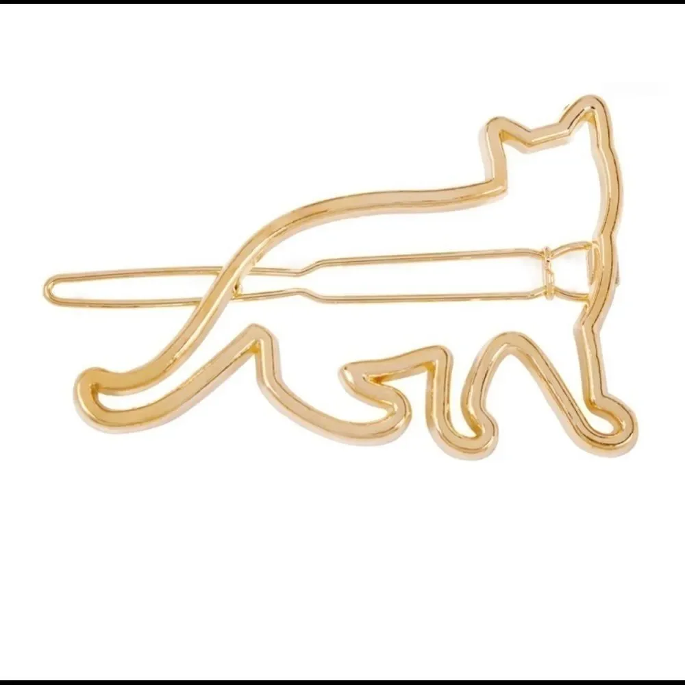 Hair Pin Electroplated Alloy Cat Geometrical